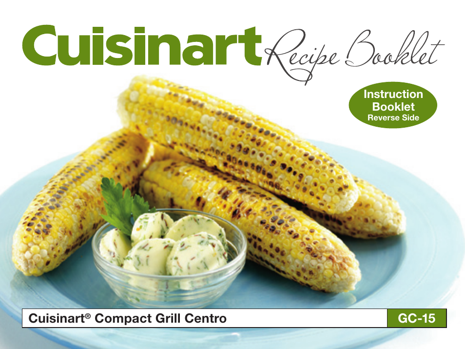 Cuisinart Compact Grill Centro GC-15 User Manual | 17 pages