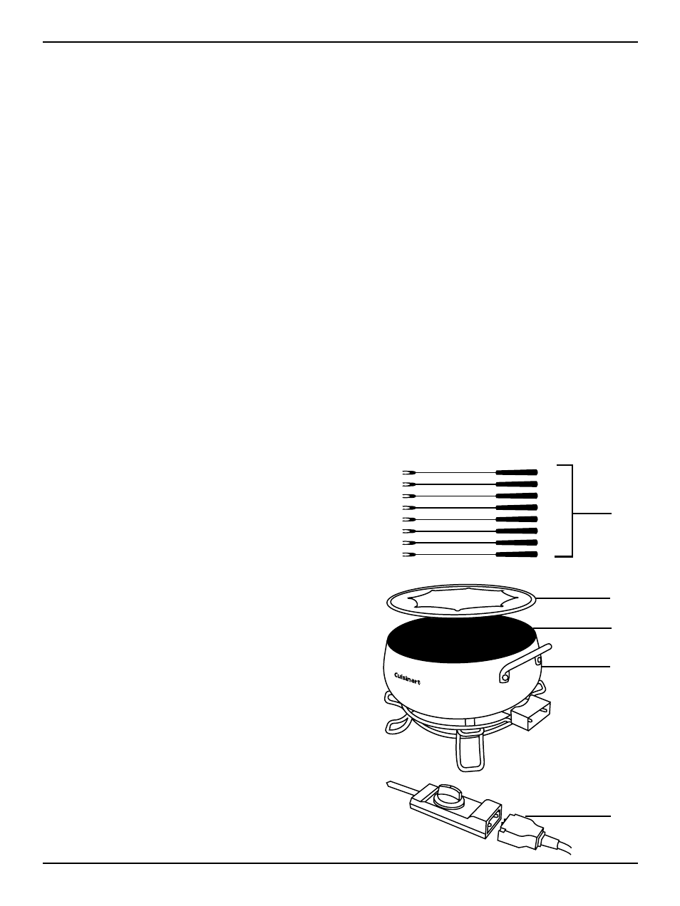 How to use your fondue pot with oil, Special features | Cuisinart CFO-3SS User Manual | Page 4 / 20