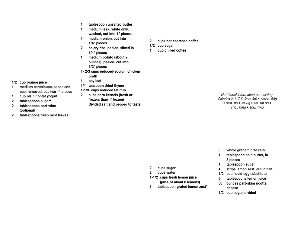 Desserts | Cuisinart BFP-703 Series User Manual | Page 18 / 25