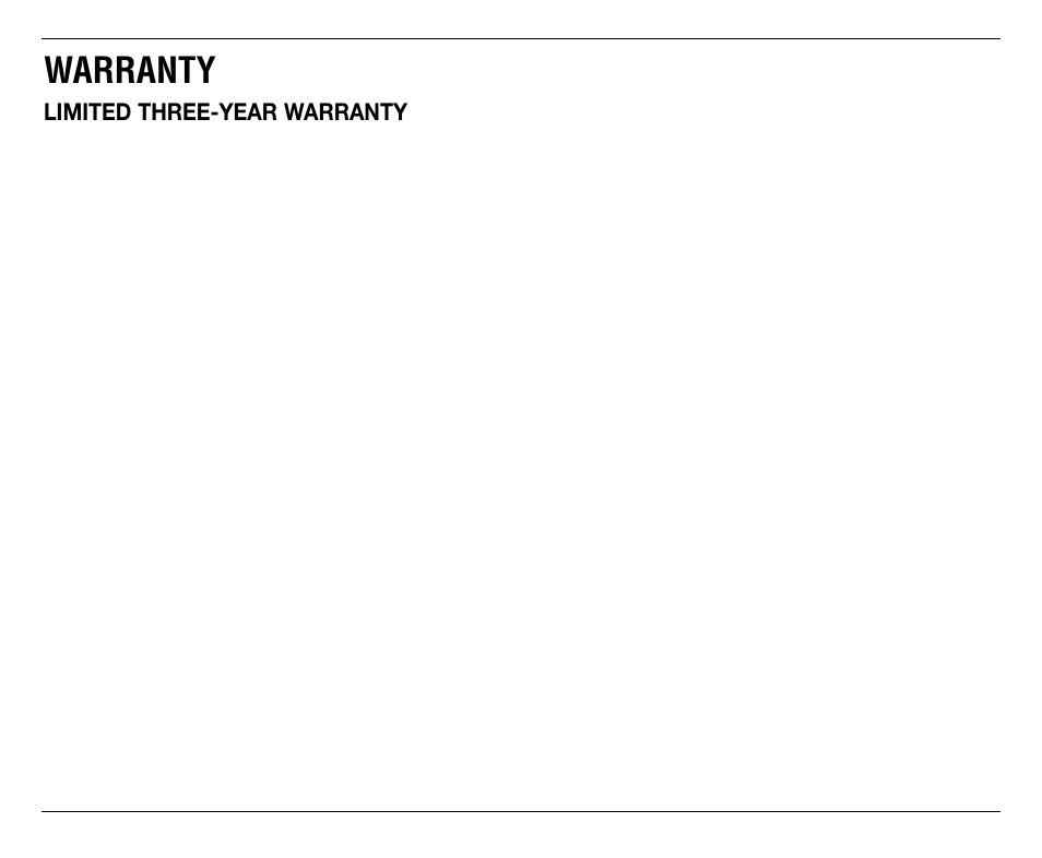 Warranty, Limited three-year warranty | Cuisinart ICE-30BC User Manual | Page 4 / 4