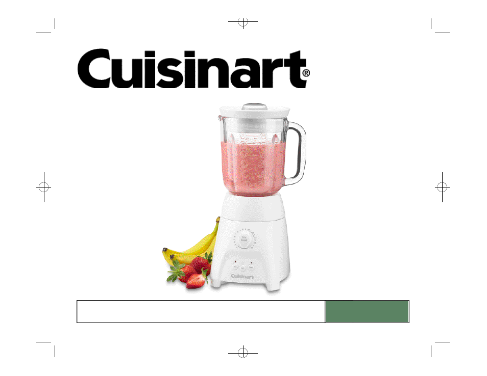 Cuisinart CB-18 User Manual | 20 pages