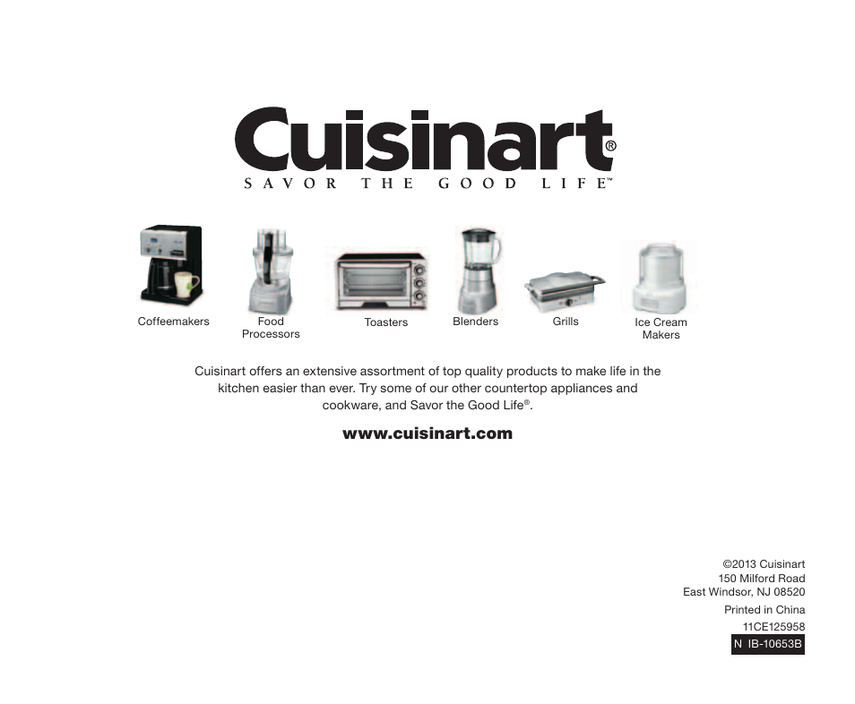 Cuisinart 2-Slice Long Slot Motorized CPT-2000 User Manual | Page 8 / 9