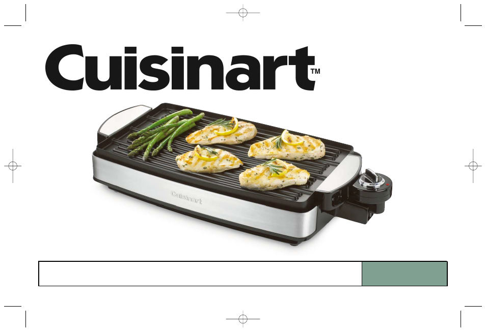 Cuisinart Grill & Griddle User Manual | 16 pages