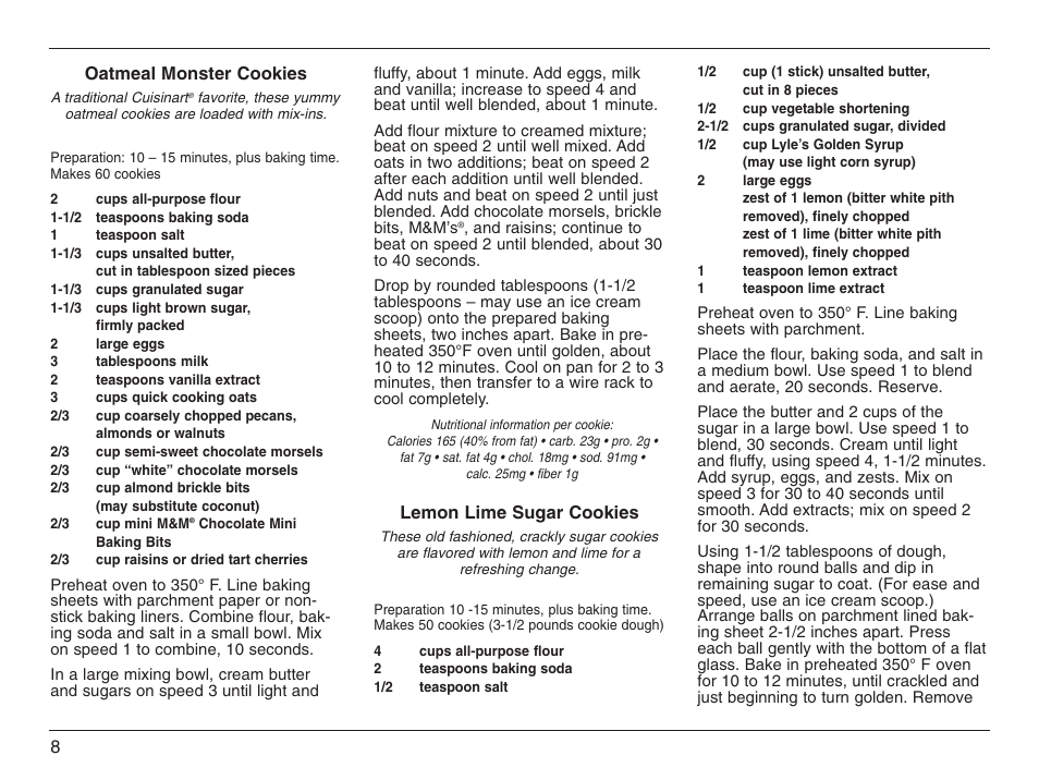 Cuisinart HTM-7L User Manual | Page 8 / 20