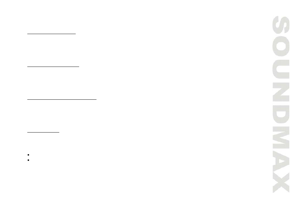 SoundMax SM-CMD2023 User Manual | Page 17 / 67