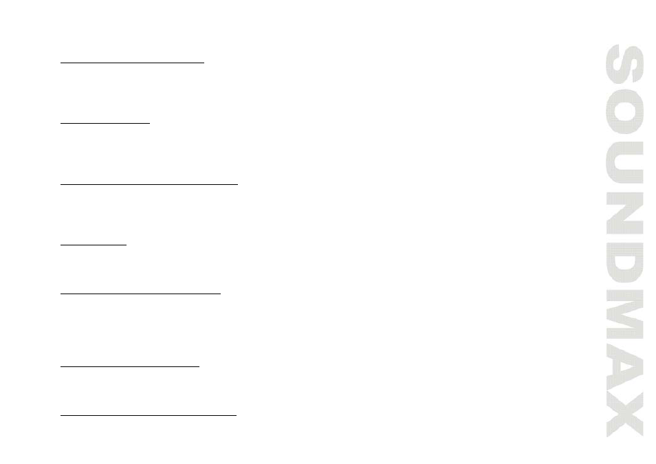 SoundMax SM-CMD2023 User Manual | Page 19 / 67