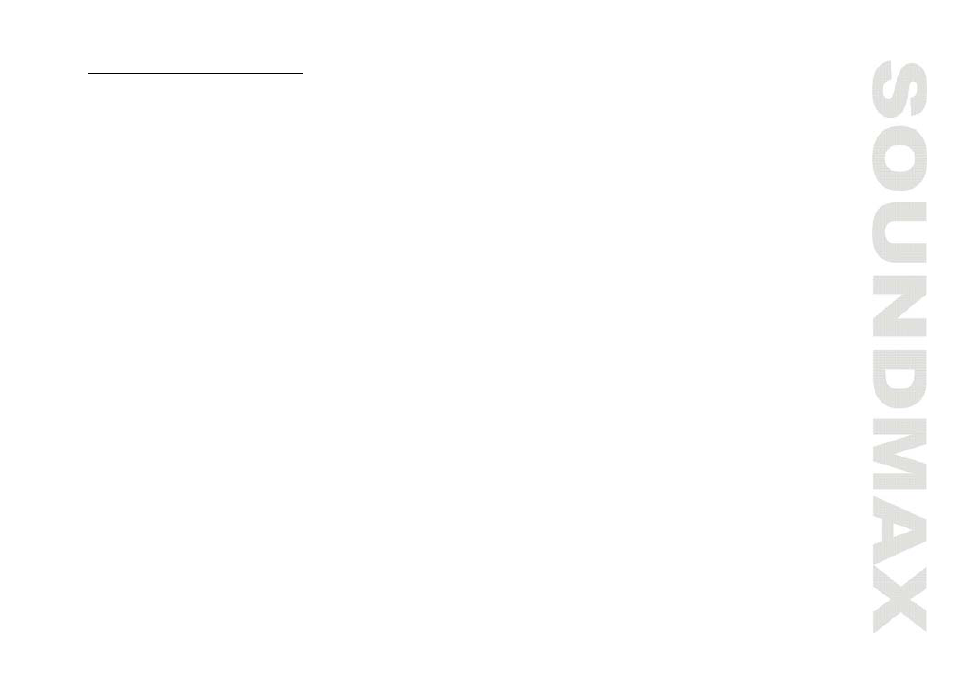 SoundMax SM-CMD2023 User Manual | Page 25 / 67