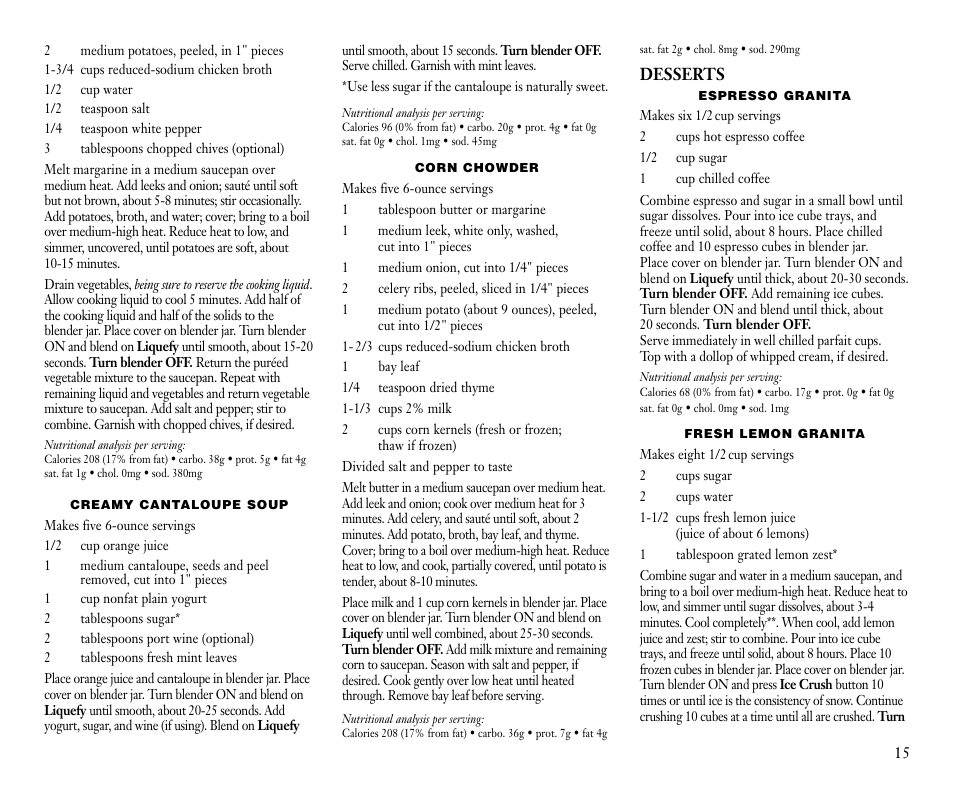 Cuisinart CB-9 User Manual | Page 15 / 21