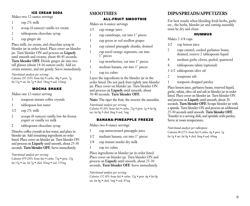 Cuisinart CB-9 User Manual | Page 9 / 21