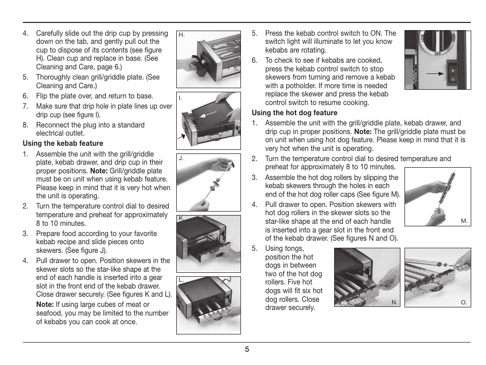 Cuisinart COMPACT GRILL GC-15 User Manual | Page 5 / 7