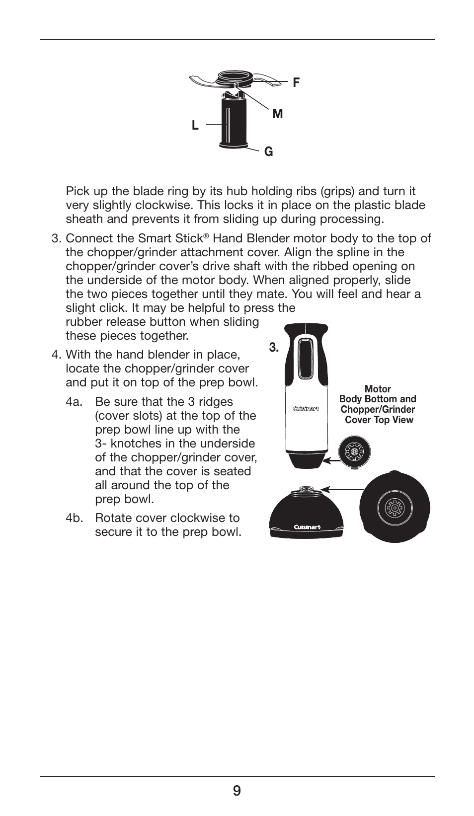 Cuisinart Smart Stick CSB-77 User Manual | Page 9 / 32