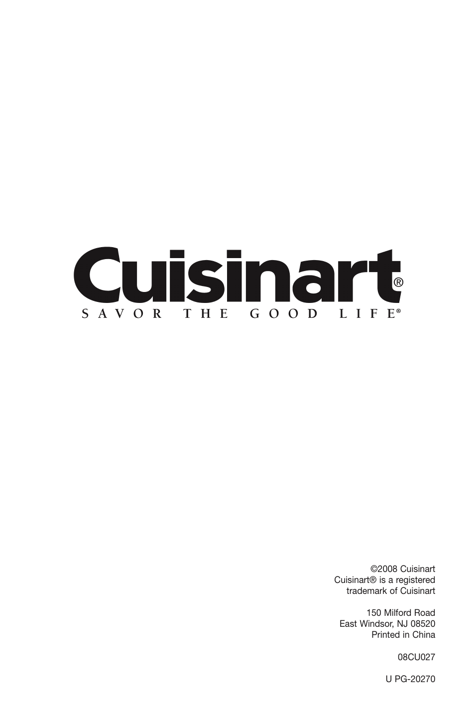 Cuisinart PSC-350 User Manual | 62 pages