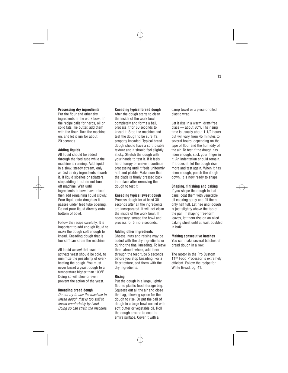 Cuisinart PRO CUSTOM 11 DLC-8S User Manual | Page 15 / 49