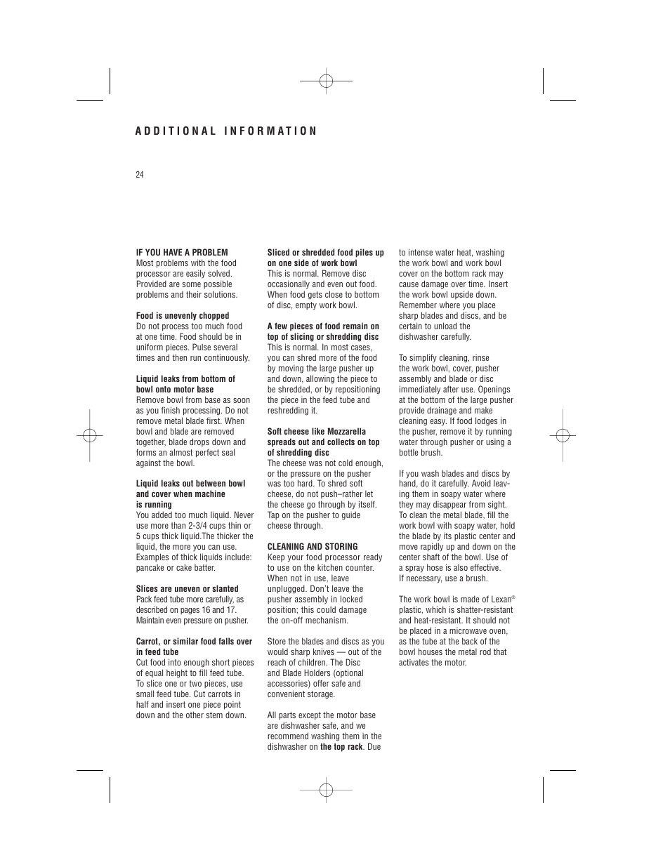 Cuisinart PRO CUSTOM 11 DLC-8S User Manual | Page 26 / 49