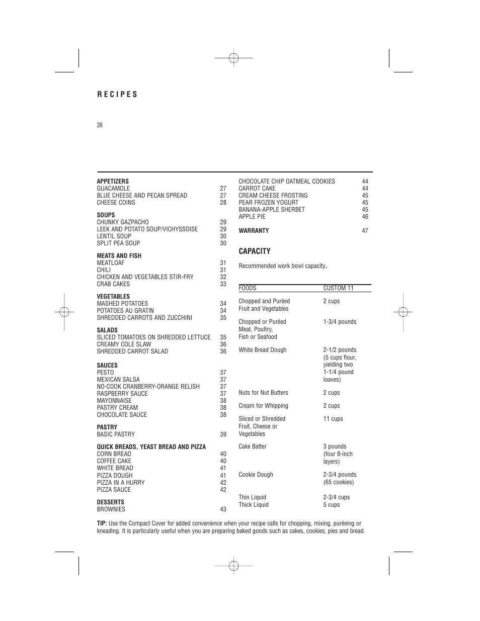 Cuisinart PRO CUSTOM 11 DLC-8S User Manual | Page 28 / 49