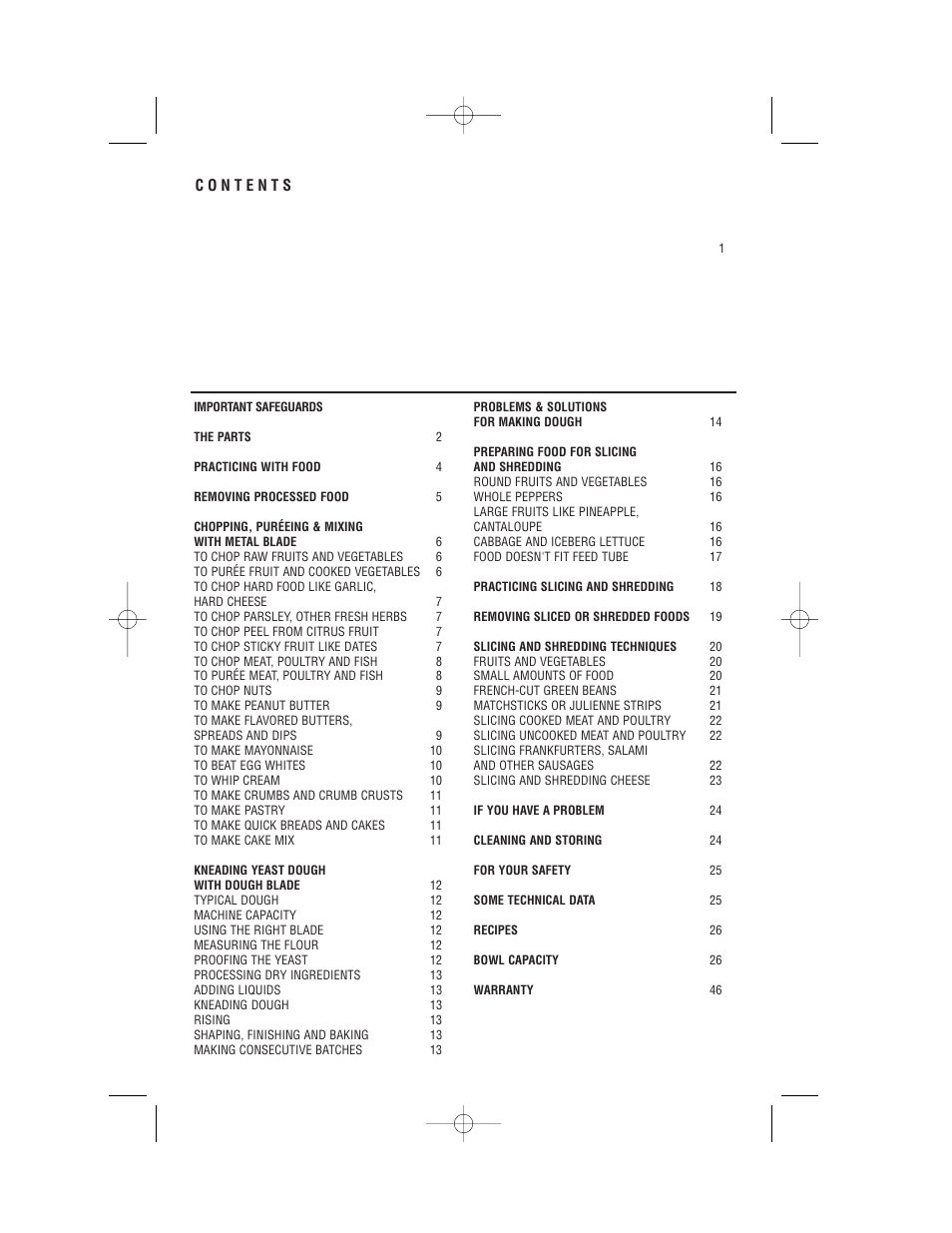 Cuisinart PRO CUSTOM 11 DLC-8S User Manual | Page 3 / 49