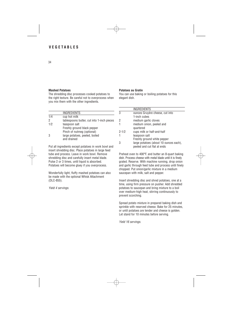 Cuisinart PRO CUSTOM 11 DLC-8S User Manual | Page 36 / 49
