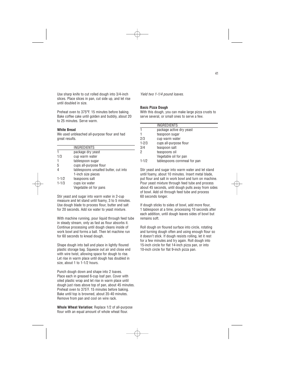 Cuisinart PRO CUSTOM 11 DLC-8S User Manual | Page 43 / 49