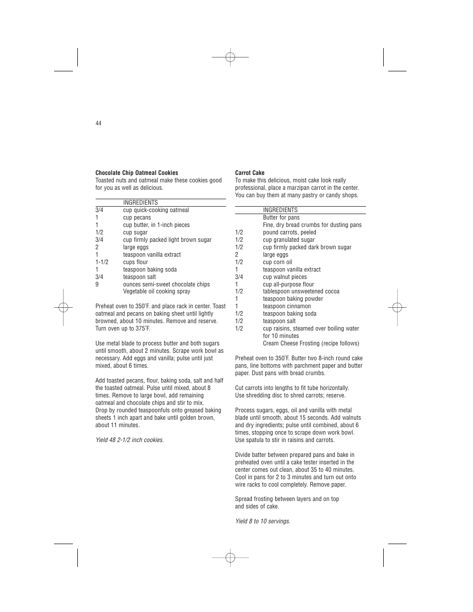 Cuisinart PRO CUSTOM 11 DLC-8S User Manual | Page 46 / 49