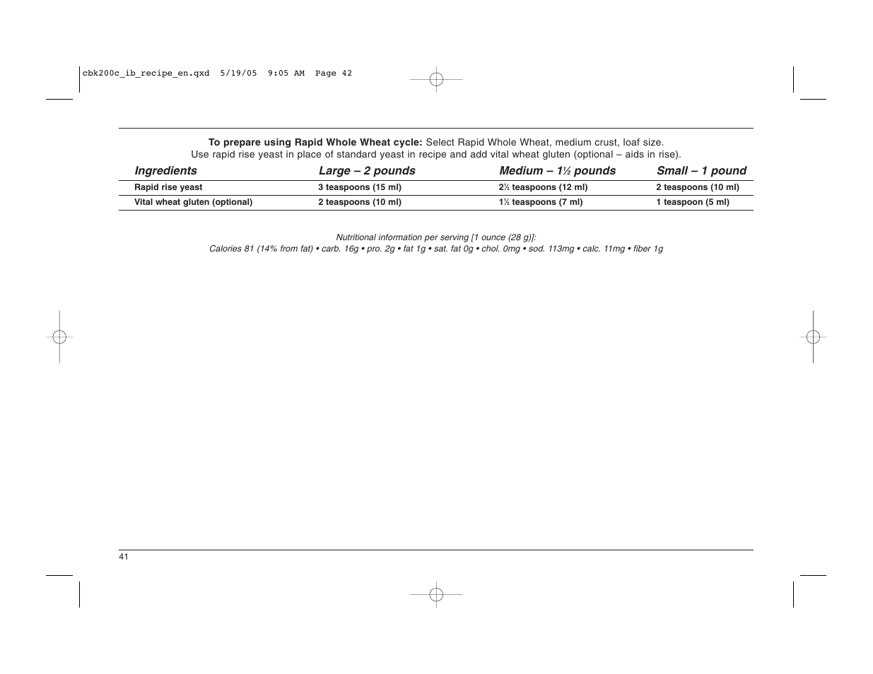 Cuisinart CBK-200C User Manual | Page 42 / 114