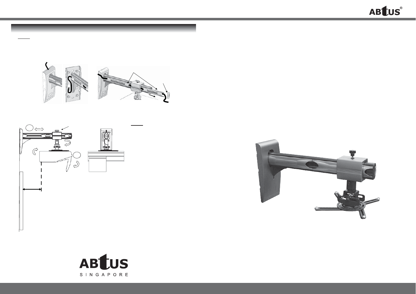 ABtUS AV890-610 User Manual | 2 pages