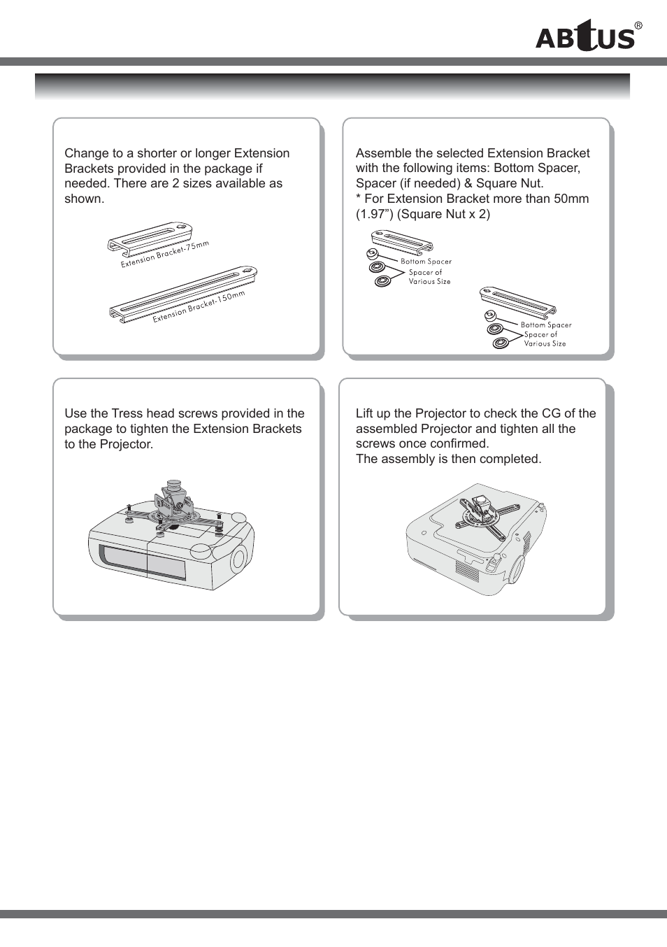 Installation guide | ABtUS AV817 User Manual | Page 7 / 8