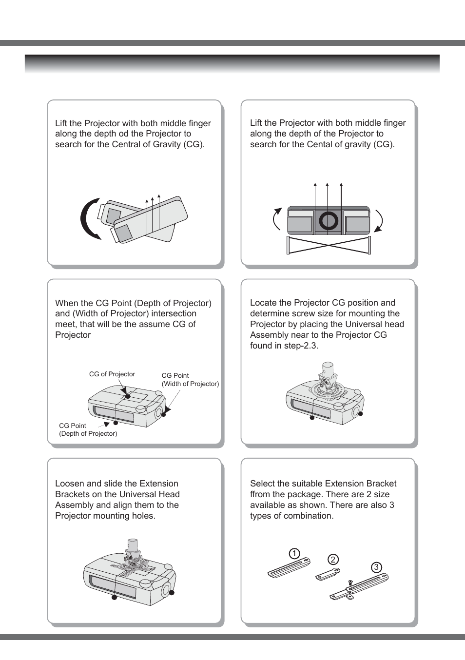 Parts assembly - installation of universal base, Installation guide | ABtUS AV815 User Manual | Page 8 / 12