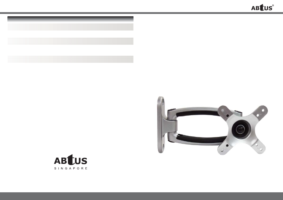 ABtUS AV601-RS User Manual | 2 pages