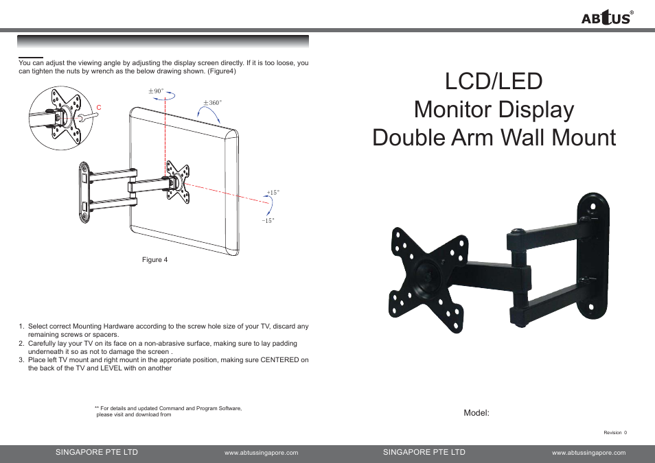 ABtUS AV541 User Manual | 2 pages