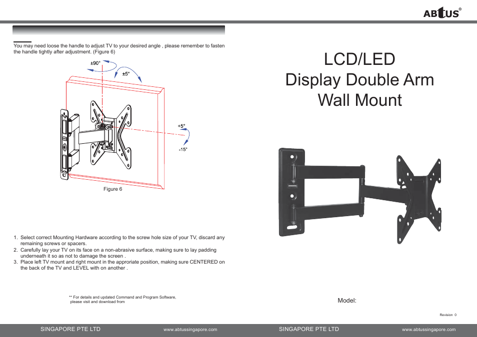 ABtUS AV540 User Manual | 2 pages