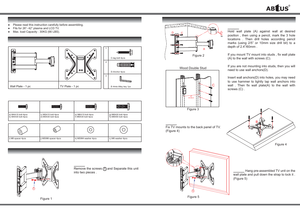 User operation guide | ABtUS AV540 User Manual | Page 2 / 2