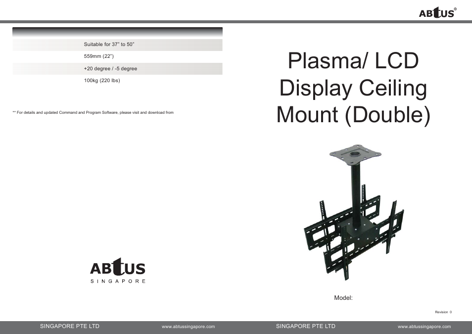 ABtUS AV417 User Manual | 2 pages