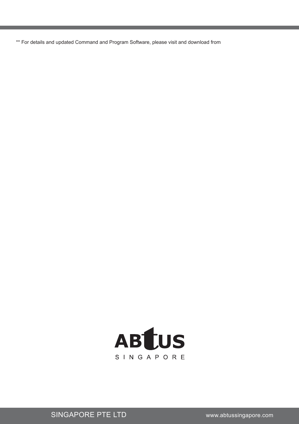 Abtus singapore pte ltd | ABtUS AV383W6-V1 User Manual | Page 12 / 12