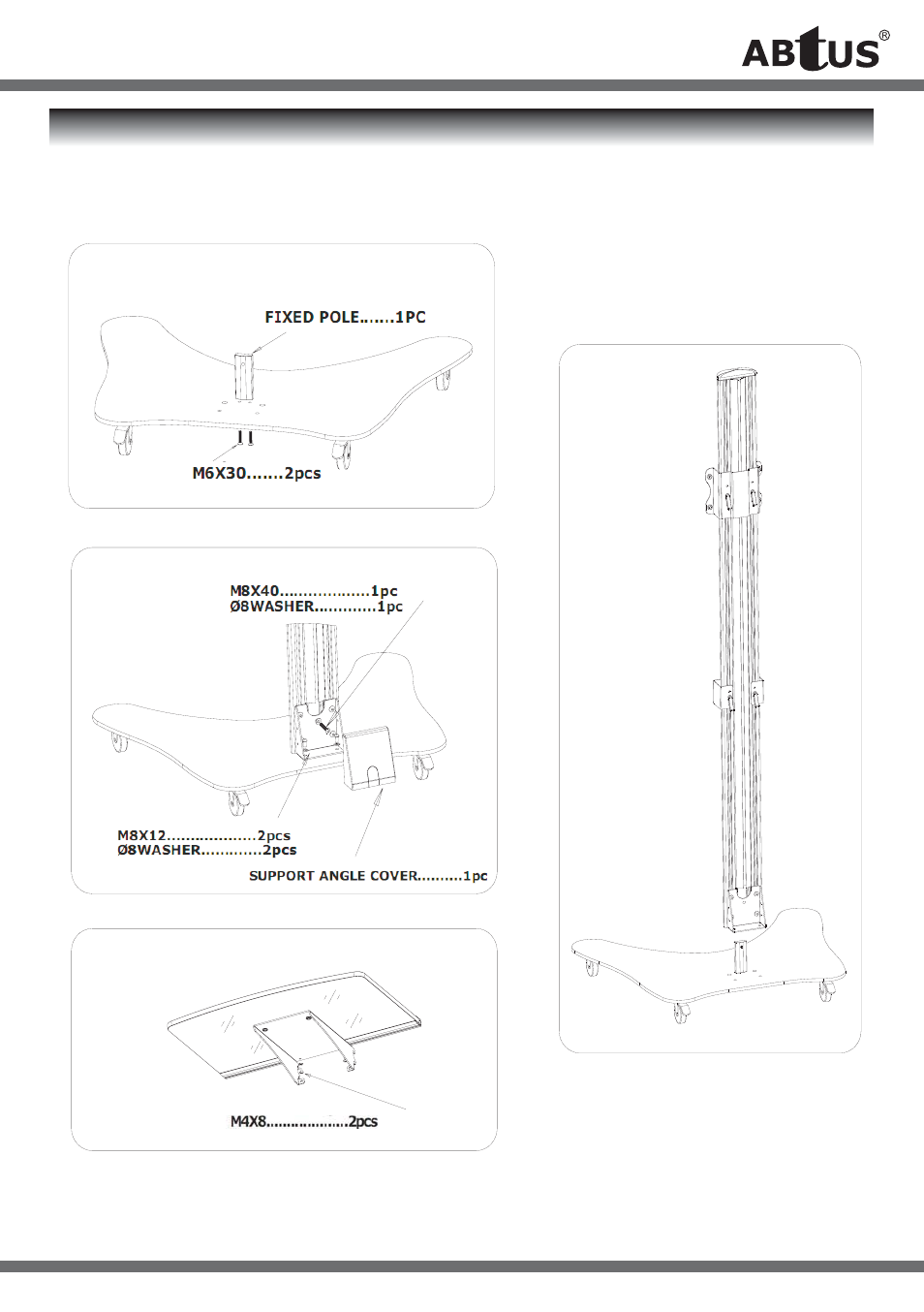 ABtUS AV383W6-V1 User Manual | Page 9 / 12