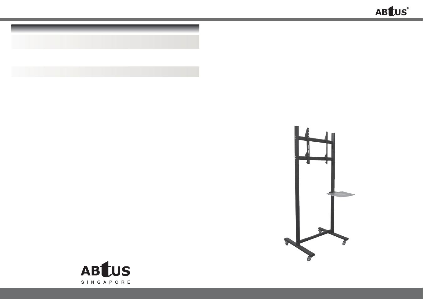 ABtUS AV382-V1 User Manual | 2 pages