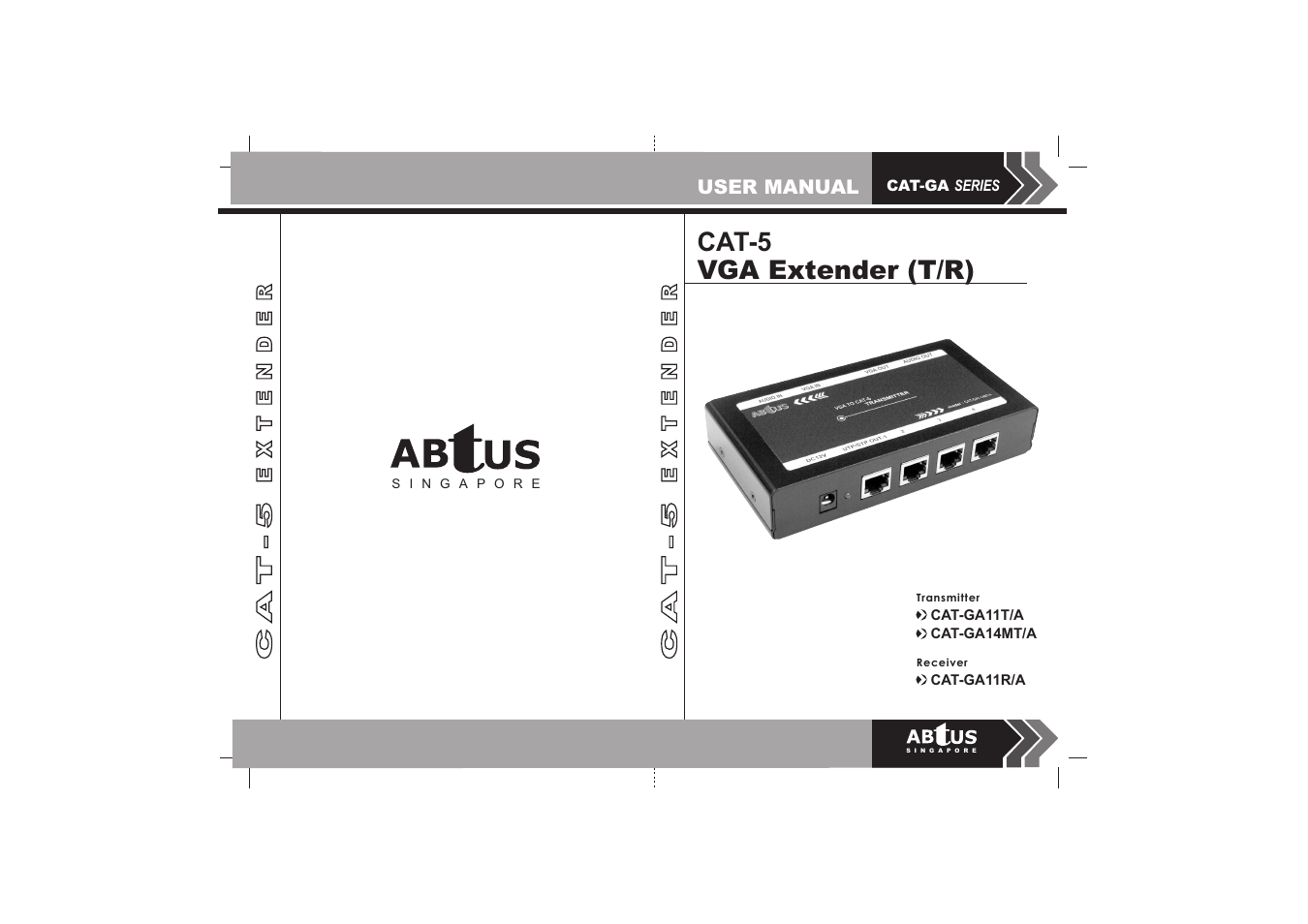 ABtUS CAT-GA14MT/A User Manual | 2 pages