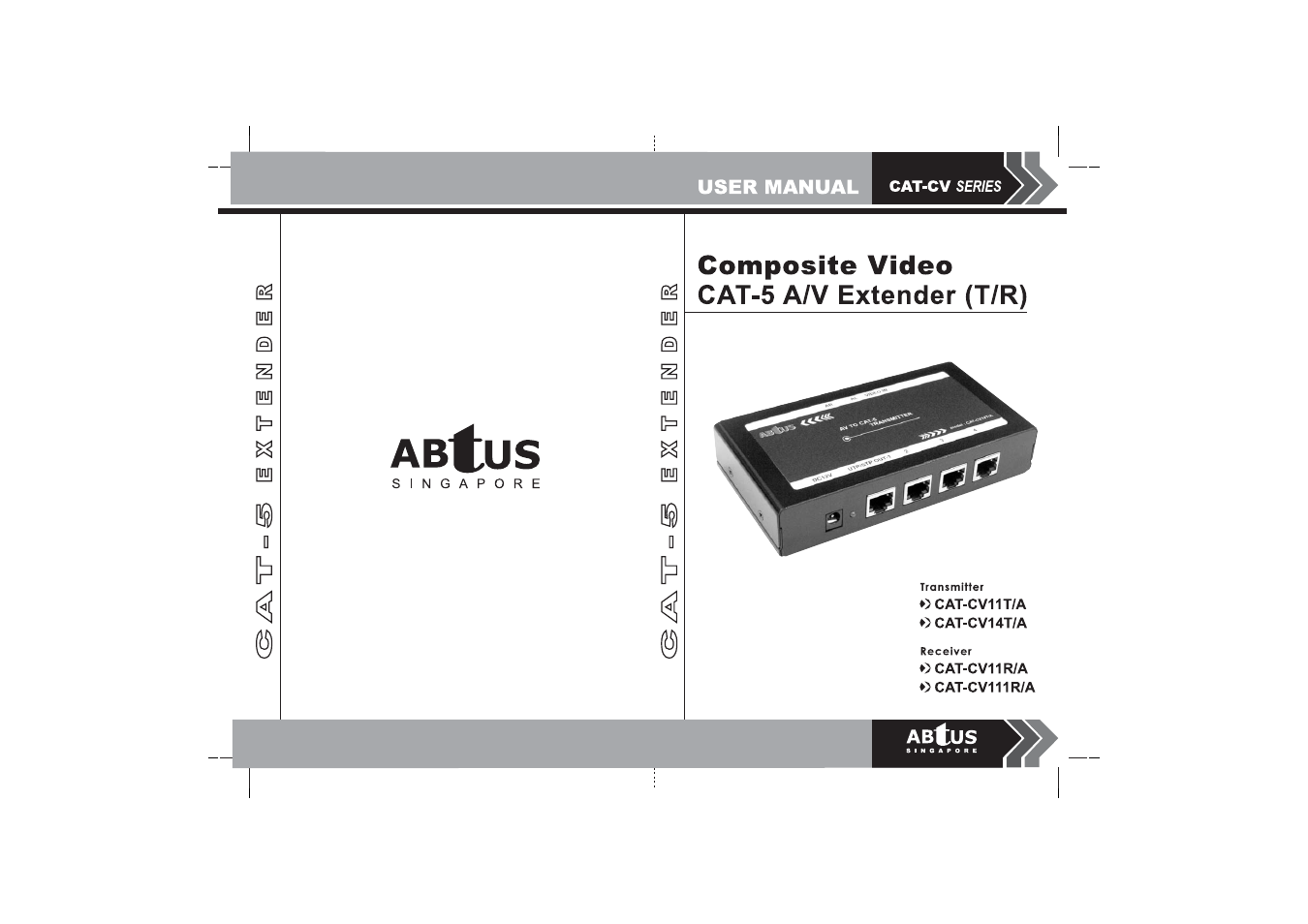 ABtUS CAT-CV14T/A User Manual | 2 pages