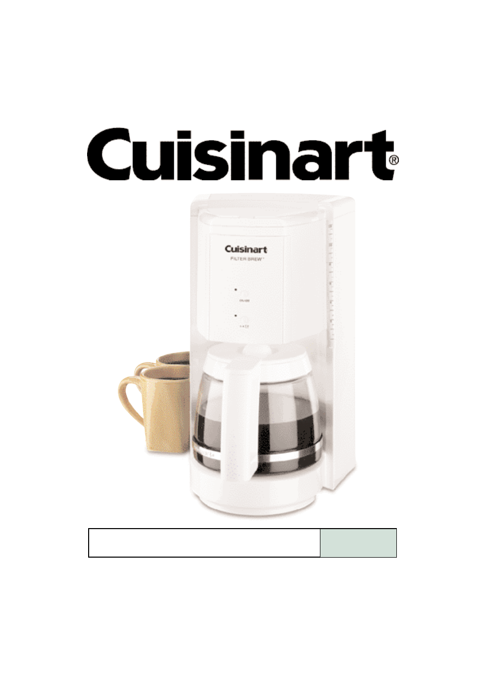 Cuisinart DCC-900 User Manual | 11 pages