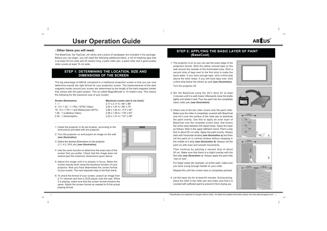 User operation guide | ABtUS AB2123108 User Manual | Page 3 / 4