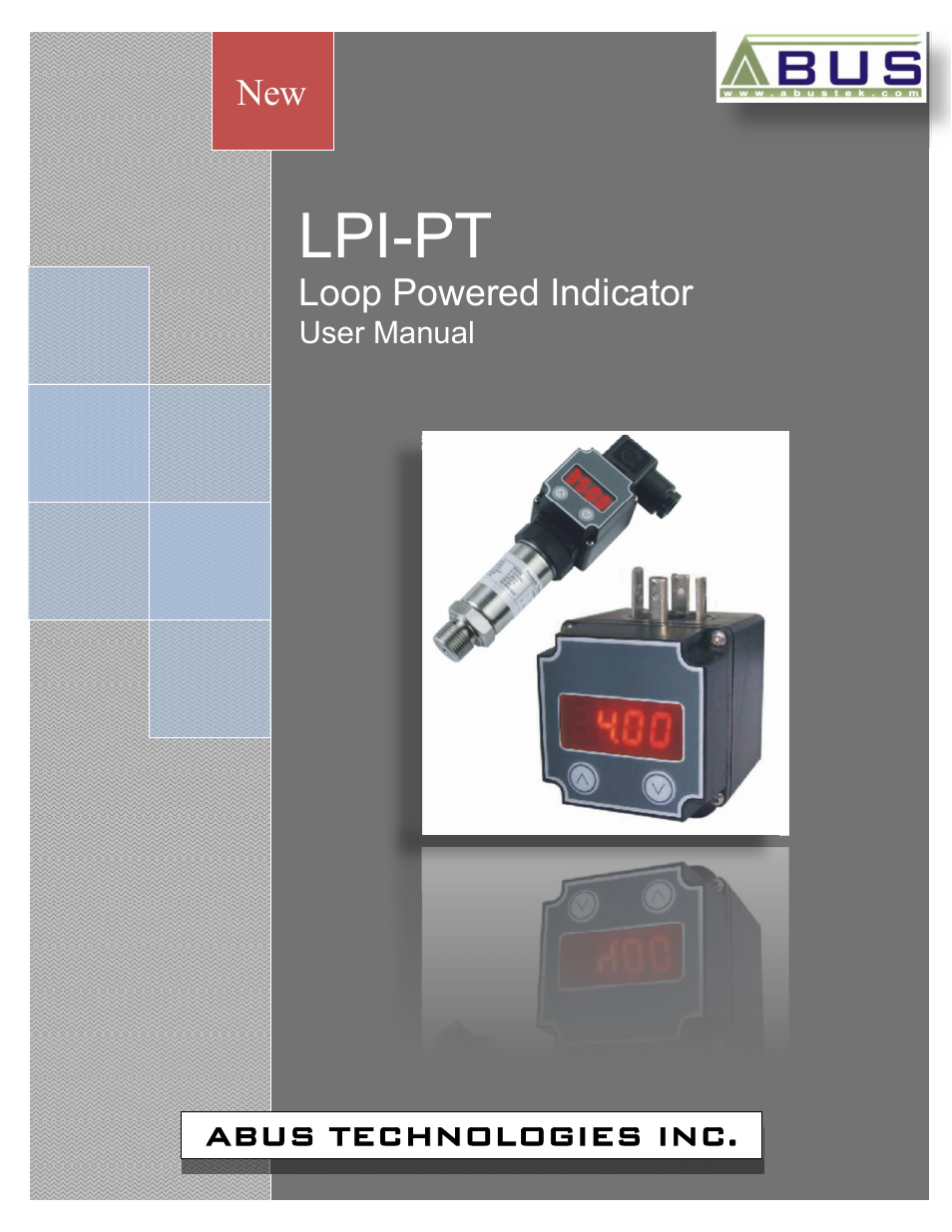 ABUS Technologies LPI-PT Loop Powered Indicator User Manual | 10 pages