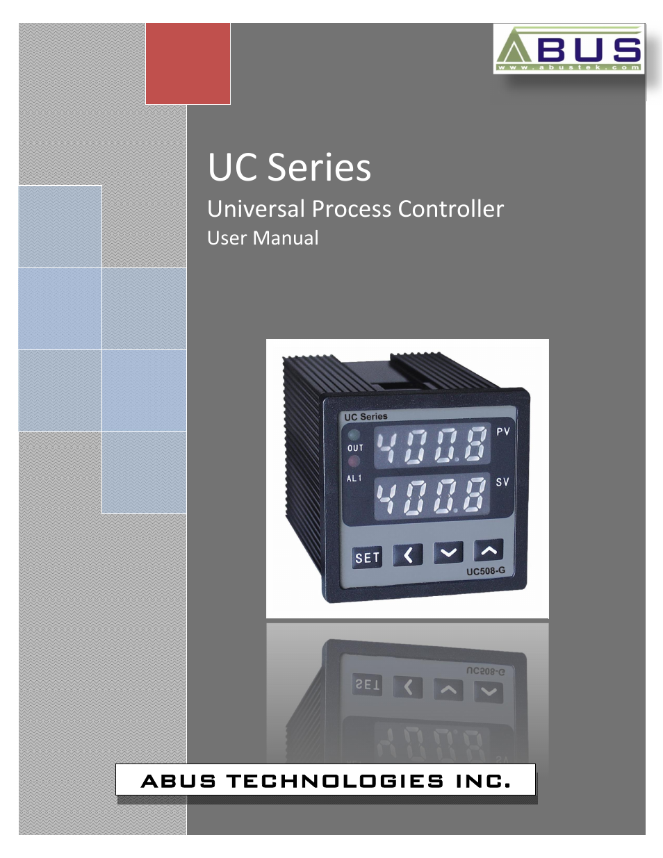 ABUS Technologies UC Series Universal Process Controller User Manual | 10 pages