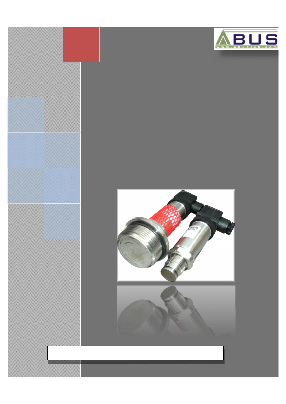 ABUS Technologies PT-FD Series Pressure Transmitter User Manual | 9 pages