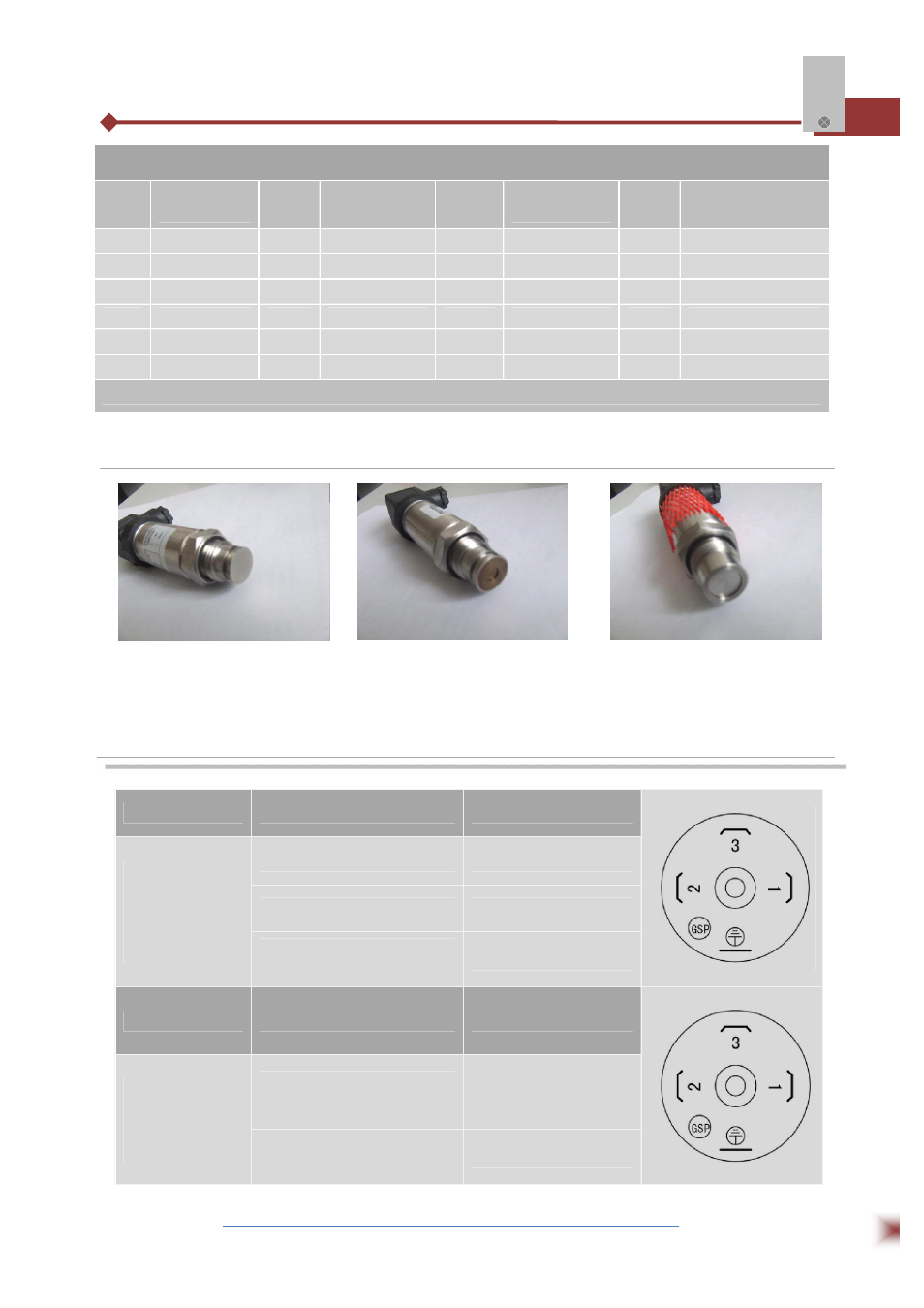 Connections | ABUS Technologies PT-FD Series Pressure Transmitter User Manual | Page 6 / 9