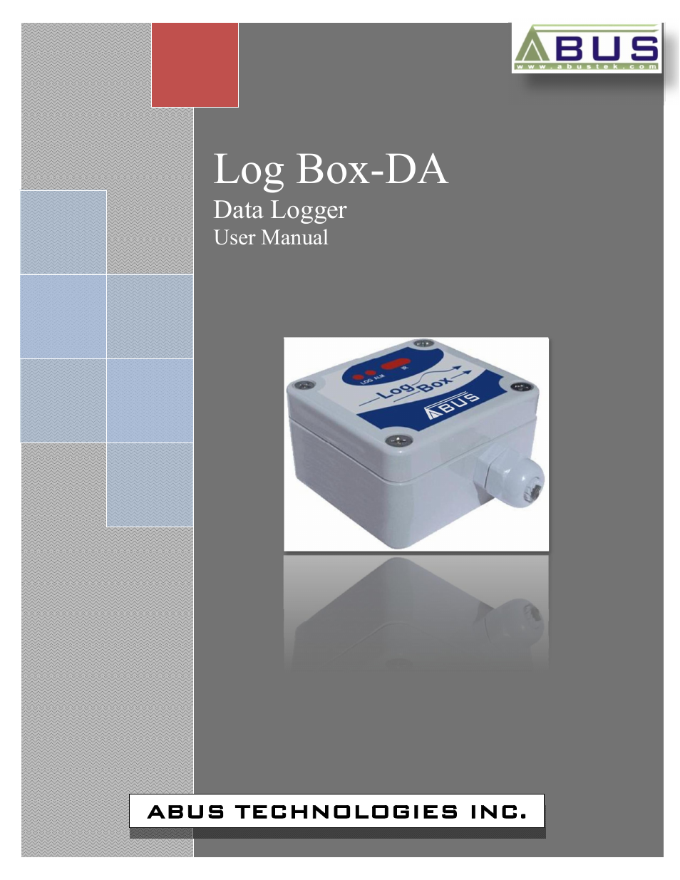 ABUS Technologies Log Box-DA Data Logger User Manual | 25 pages