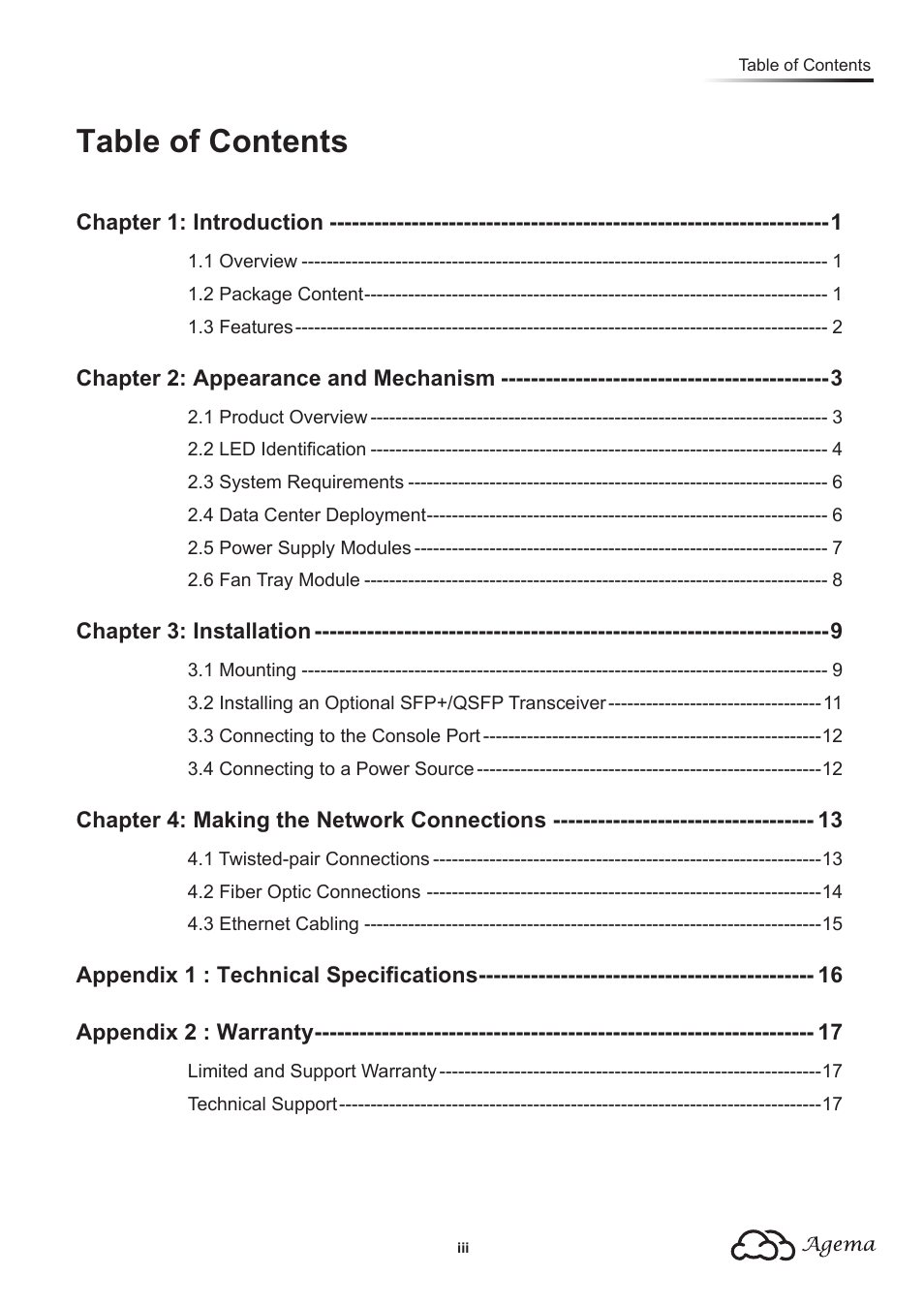 Agema AG7648 User Manual | Page 3 / 22