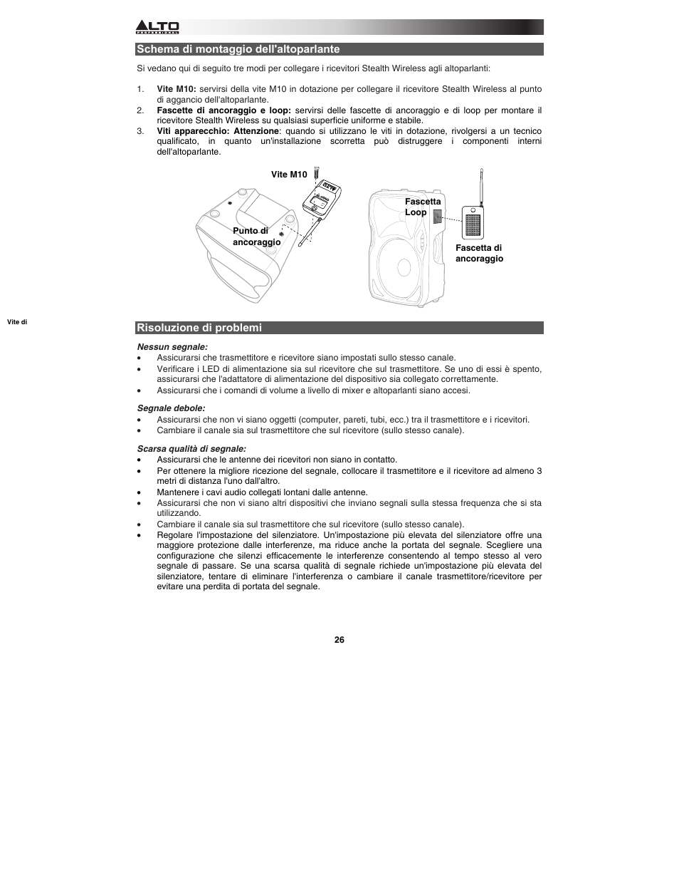 Alto Professional Stealth Wireless Expander Pack User Manual | Page 26 / 40