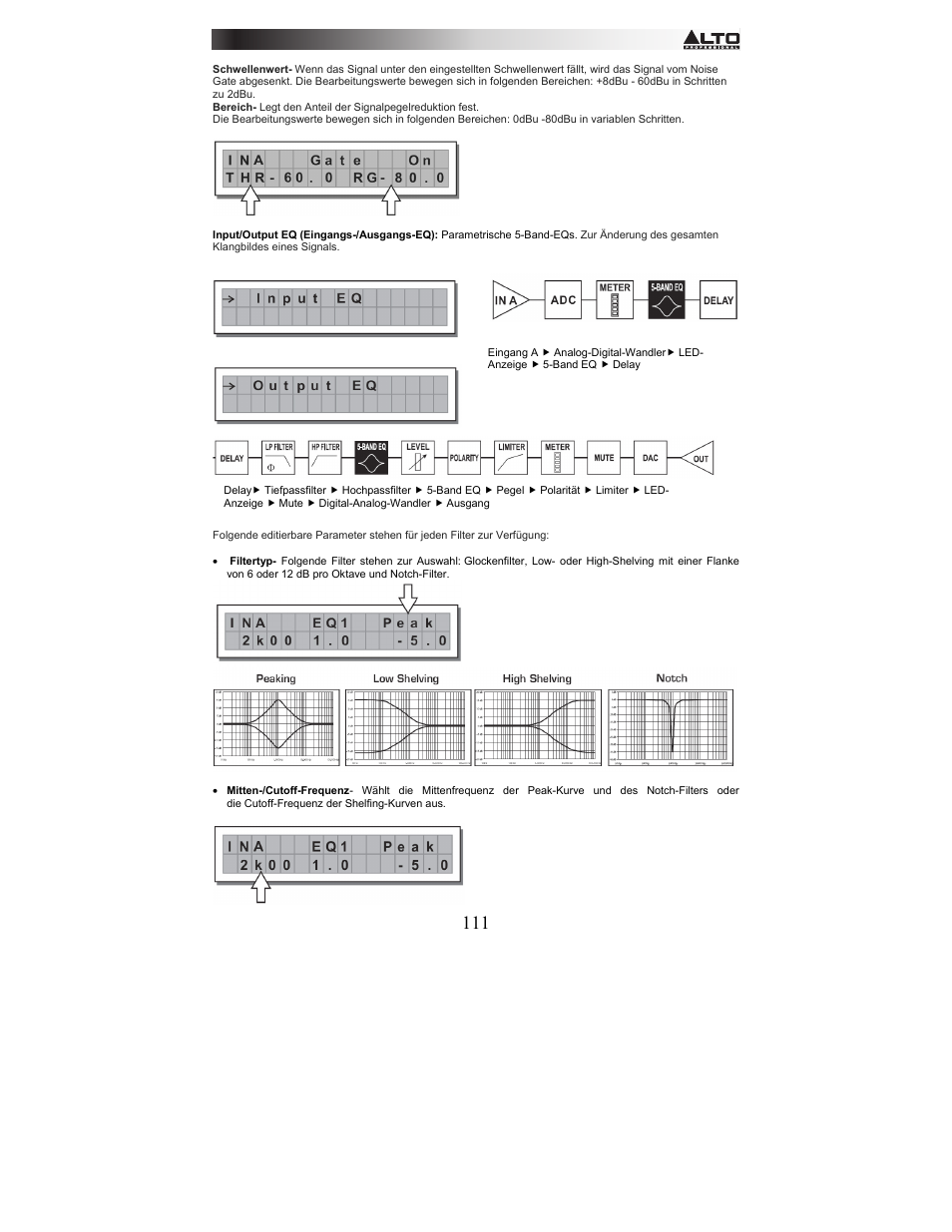 Alto Professional STAGEDRIVE+ User Manual | Page 112 / 156