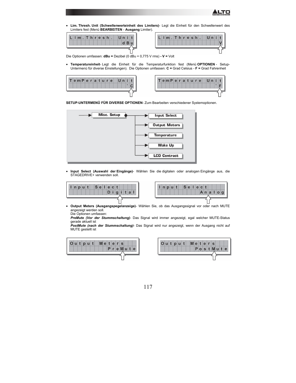 Alto Professional STAGEDRIVE+ User Manual | Page 118 / 156