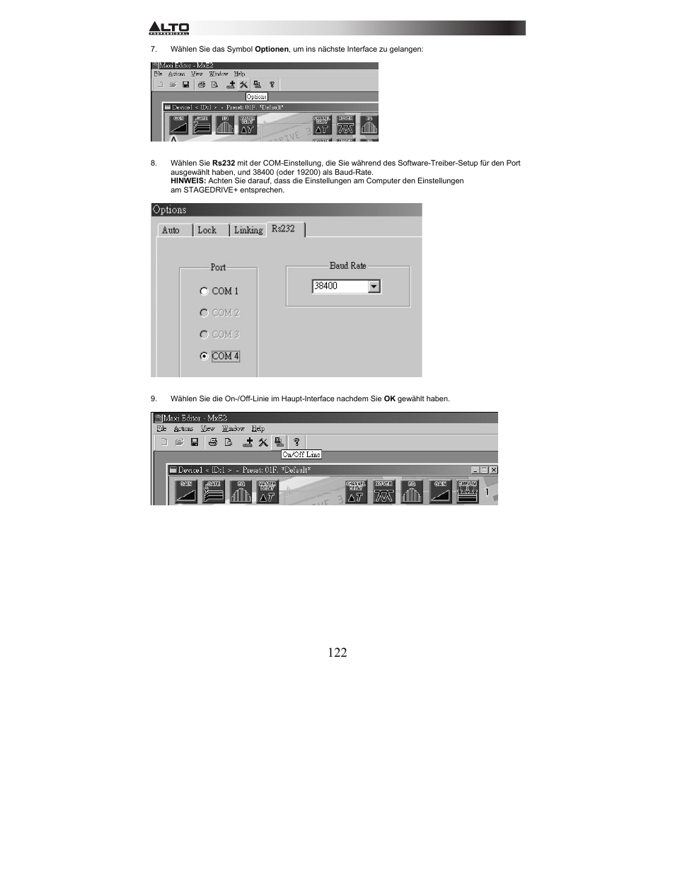 Alto Professional STAGEDRIVE+ User Manual | Page 123 / 156