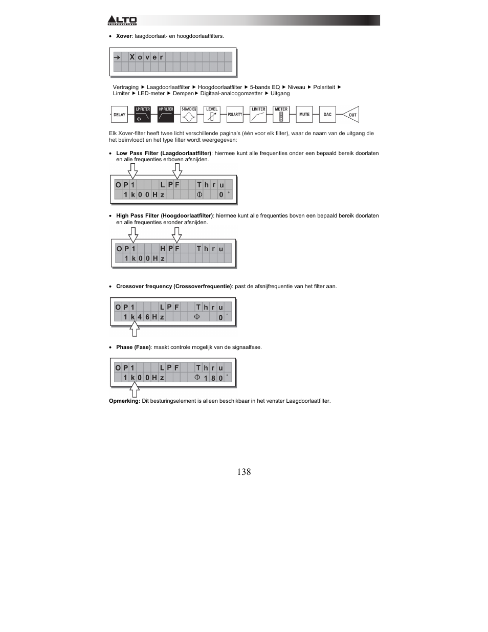 Alto Professional STAGEDRIVE+ User Manual | Page 139 / 156